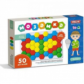 Мозаика, диаметр 40 мм, 50 деталей (Stellar, 01015_stell)